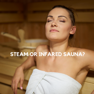 What is the difference between a traditional steam and infrared sauna?