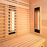 Purewave 3/4 Person Corner Full Spectrum Infrared Sauna