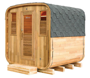 Gaia Nova 4-6 Person Outdoor Steam Sauna