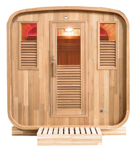 Gaia Nova 4-6 Person Outdoor Steam Sauna